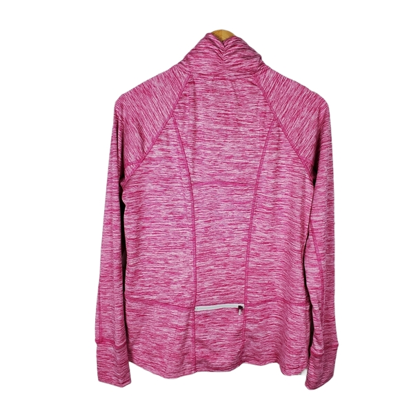 Pony Quarter Zip Long Sleeve Thumbholes Pullover - Picture 6 of 10